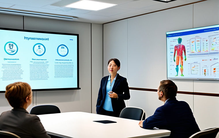 피부관리사의 정기 교육 세미나 참석 이유 - Dermatologist Examining Patient's Skin**

"A close-up shot of a dermatologist in a clean, white lab ...