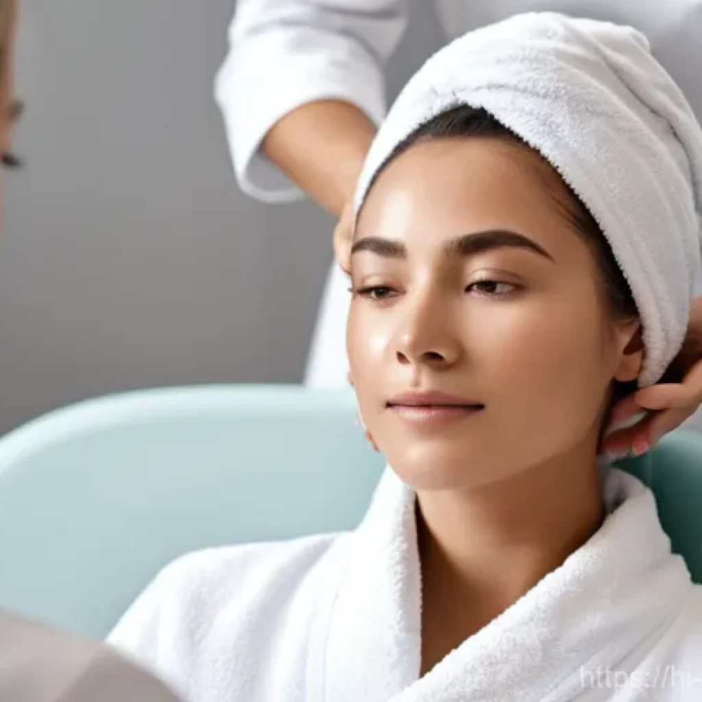 피부관리사의 실습에서 겪은 에피소드 - **Image Prompt: The Apprentice's First Touch**
    A close-up, warm, and realistic image depicting a...